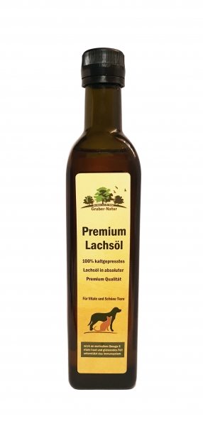 Gruber-Natur Premium Lachsöl 500 ml